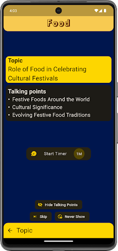 JAM Talk Screen 2