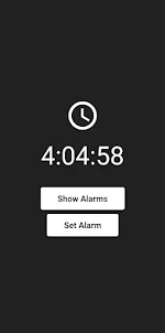 UTC Time With Alarm