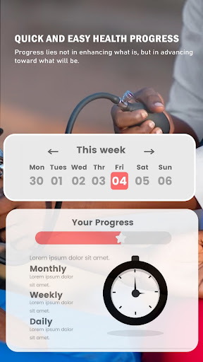 Android application HR Monitor | BP Sugar Tracker screenshort