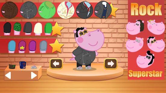 Kids music party: Hippo Super star 1.1.9 screenshots 1