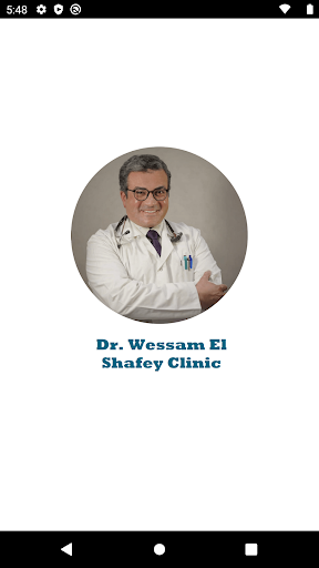 Android application Dr Wessam Elshafey Clinic screenshort