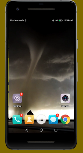 4K Tornado Video Wallpaper Screen 2