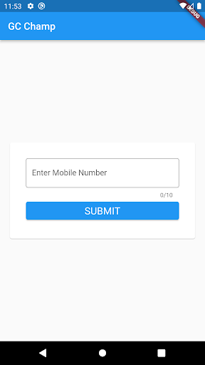Android application GC Champ screenshort