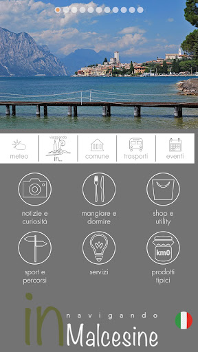 Android application Malcesine screenshort