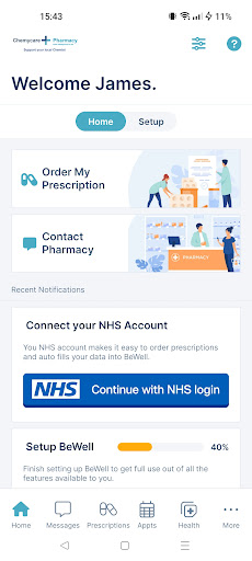 Android application Chemycare Pharmacy screenshort