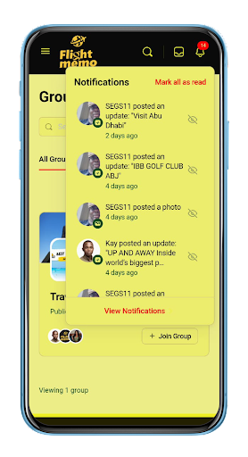 myflightmemo Screen 2