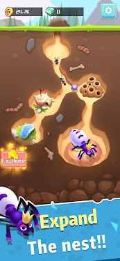 #2. Little ants war (Android) By: Liu Xiang