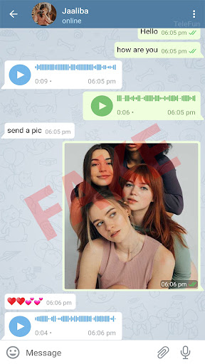Screenshot of Telefun Pro - Prank Chat