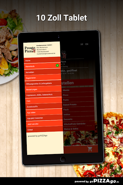 Captura 11 Pronto Pizza München Giesing android
