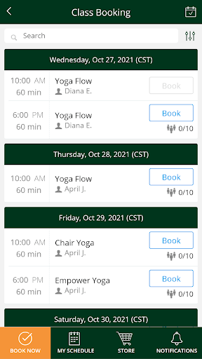 Diamond State Yoga Screen 2