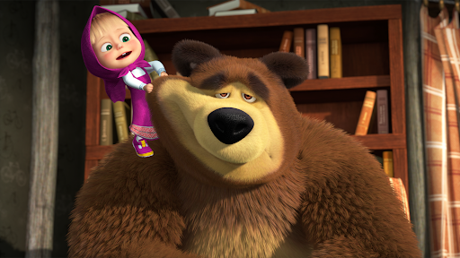 Android application Masha and the Bear for Kids screenshort