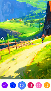 Relax Paint- Color by Numbers Screenshot