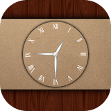 Wood Clock Live Wallpaper - Analog Clock Wallpaper icon