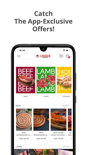 LEKKER MEAT SHOP UAE Screenshot 1 - AppWisp.com