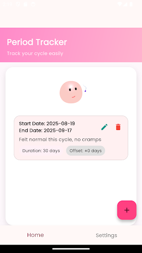 Period Tracker