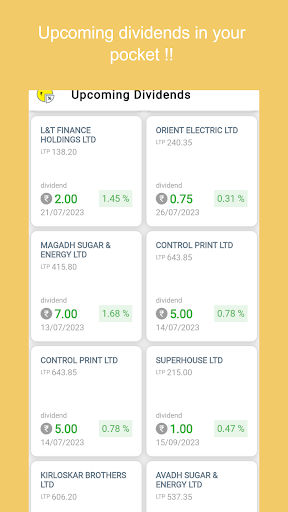 Android application Divi screenshort