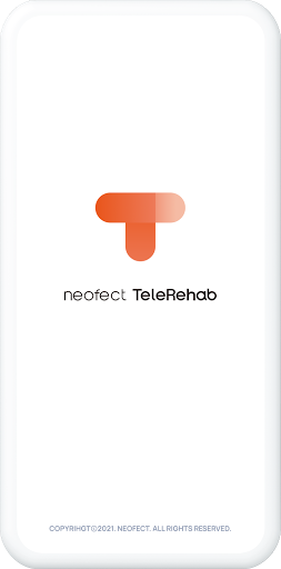 Android application NEOFECT TeleRehab screenshort