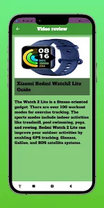 Xiaomi Redmi Watch2 Lite Guide