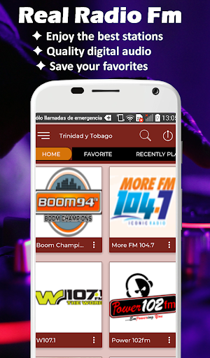 Real Radio Fm Trinidad and Tobago Radio Stations