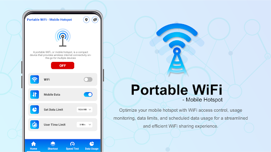 Portable WiFi - Mobile Hotspot