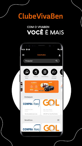 Android application Clube VivaBen screenshort