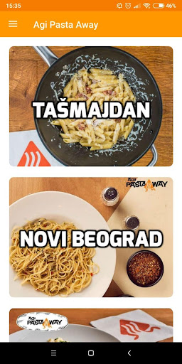 Agi Pasta Away - Dostava Hrane
