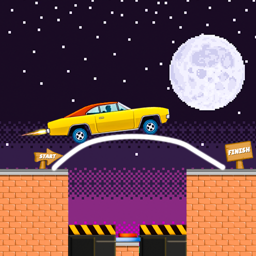 Draw A Bridge Games: Save Car