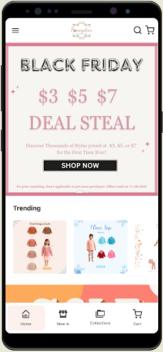 Android application honeydewusa screenshort