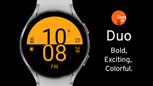 Android application Digital Minimal Watch Face screenshort