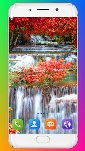 Waterfall Wallpaper HD android2mod screenshots 4