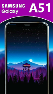 Themes for Galaxy A51: Galaxy