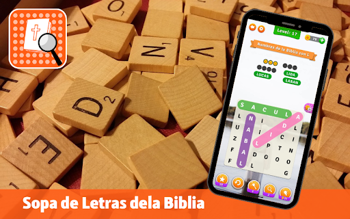 Android application Sopa de Letras de la Biblia Gr screenshort
