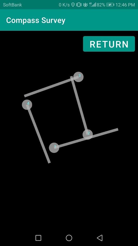 #3. Compass Survey (Android) 由: Forest Monitoring Tools