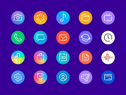 Delux - Icon pack (Round) Screenshot