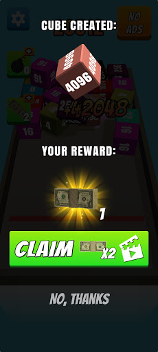 Merge Cube 2048 - 3D Merge Cube Game