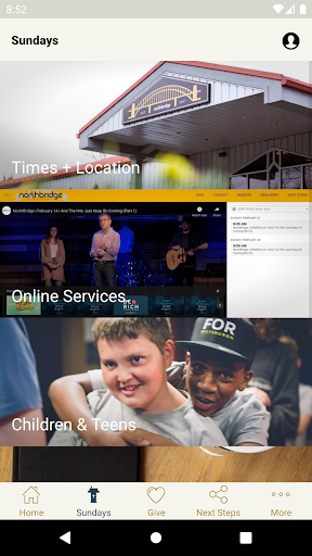 NorthBridge Community Church Screen 2