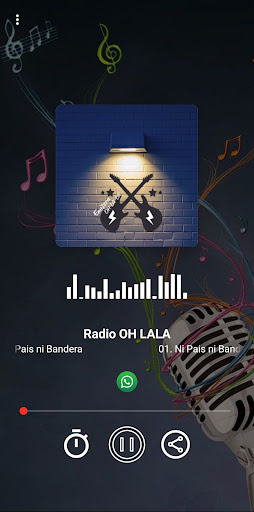 Android application Radio OH LA'LA' screenshort