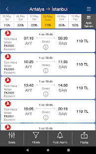 Ucuzabilet - Flight Tickets Varies with device APK screenshots 11