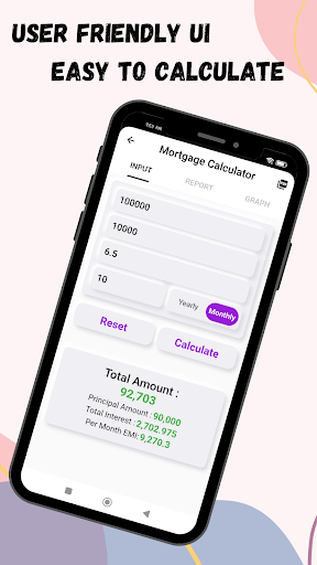 Loan Calculator Screen 3