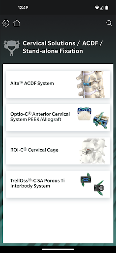 The Highridge Spine App Screen 3