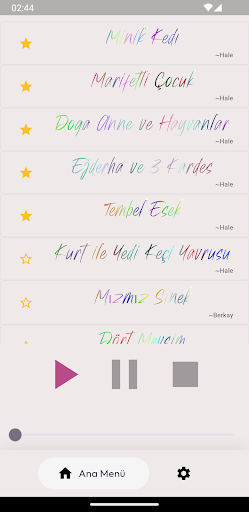 Android application Masalistan screenshort
