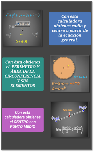 CIRCUNFERENCIA CALCULA ECUACIÓ Screen 2