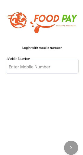 Food Pay : Franchise Partner Screen 2
