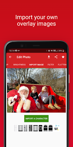 Santa Christmas Photo Editor Screen 3