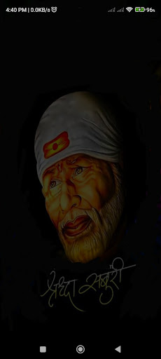 Android application Sai Bhakti screenshort