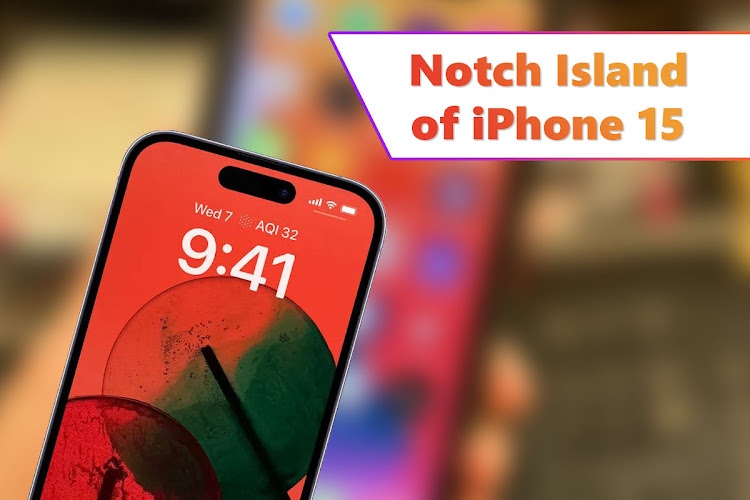 Notch island of iPhone 15 - 1.0.2 - (Android)