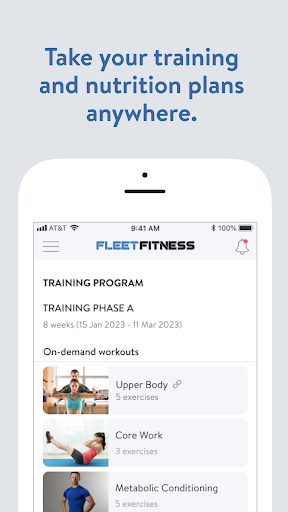 Fleet Fitness Screen 3