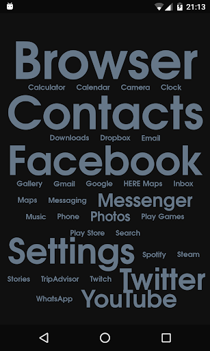 Android application ap15 Launcher screenshort