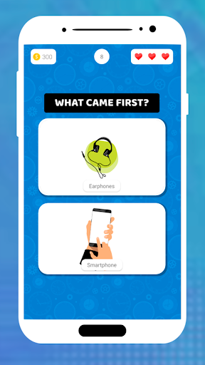 What came initially? Screen 3