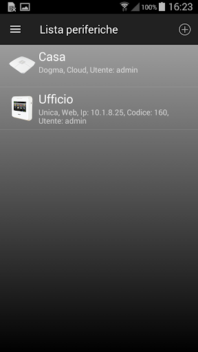 Android application Metronotte screenshort